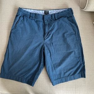 Men’s JCREW flat front short- size 34